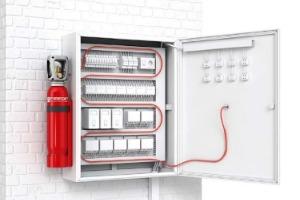 Electrical Cabinet Fire Suppression System