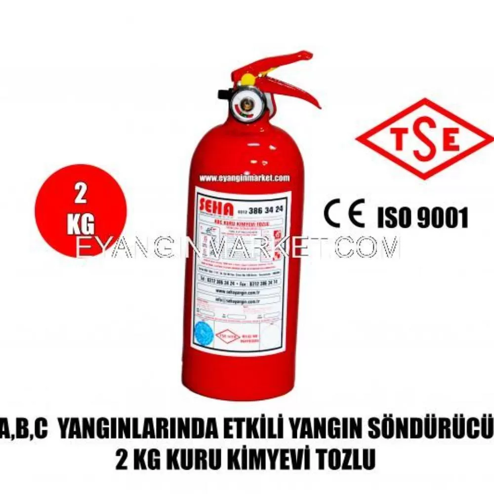 2 kg ABC Powder Fire Extinguisher